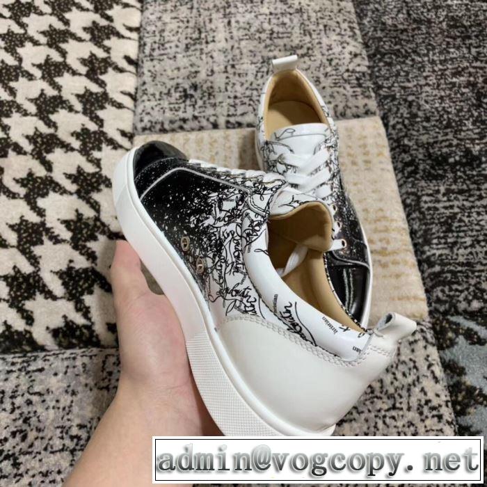 クリスチャンルブタン Christian Louboutin スニーカー、靴 2色可選 季節をまたい新作アイテム 2019年の夏のマス
