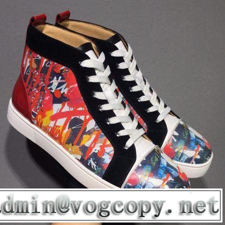 おしゃれデザインも大人気 2019SSのトレンド商品 クリスチャンルブタン Christian Louboutin スニーカー、靴 2色可選