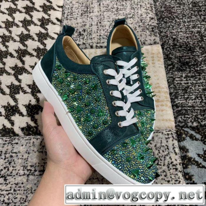 2色可選 スニーカー、靴 人気ストリートブランド新品 2019春夏は人気定番  クリスチャンルブタン Christian Louboutin
