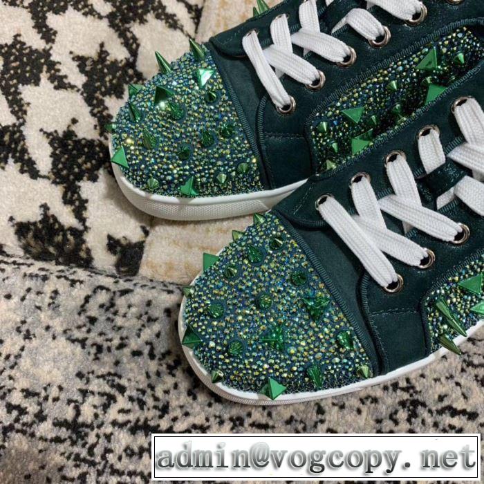 2色可選 スニーカー、靴 人気ストリートブランド新品 2019春夏は人気定番  クリスチャンルブタン Christian Louboutin
