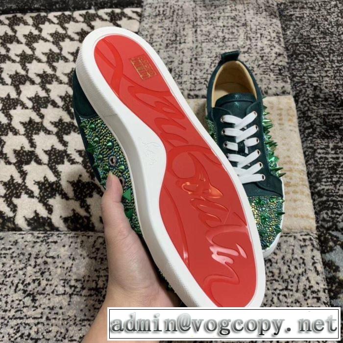 2色可選 スニーカー、靴 人気ストリートブランド新品 2019春夏は人気定番  クリスチャンルブタン Christian Louboutin