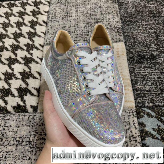 今季は特に注目ファション クリスチャンルブタン Christian Louboutin スニーカー、靴 3色可選 春夏の流行り2019新品