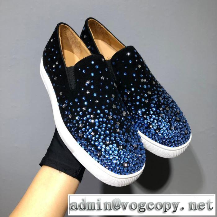 今年春夏ファション流行り クリスチャンルブタン Christian Louboutin スニーカー、靴 2色可選 2019春夏の大注目トレンド