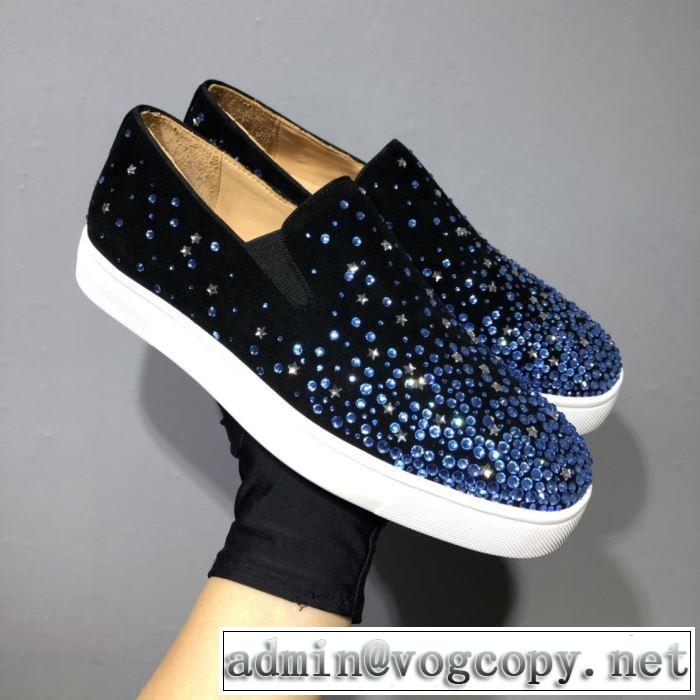 今年春夏ファション流行り クリスチャンルブタン Christian Louboutin スニーカー、靴 2色可選 2019春夏の大注目トレンド