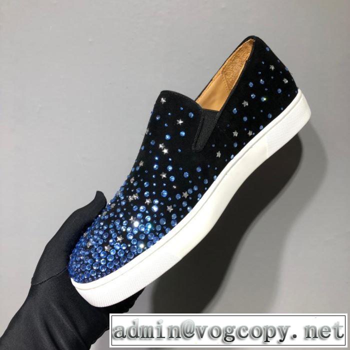 今年春夏ファション流行り クリスチャンルブタン Christian Louboutin スニーカー、靴 2色可選 2019春夏の大注目トレンド
