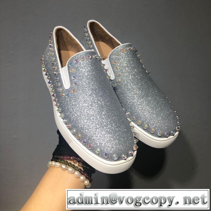 クリスチャンルブタン Christian Louboutin スニーカー、靴 2色可選 特に夏は人気アイテム おしゃれな夏ファッション2019