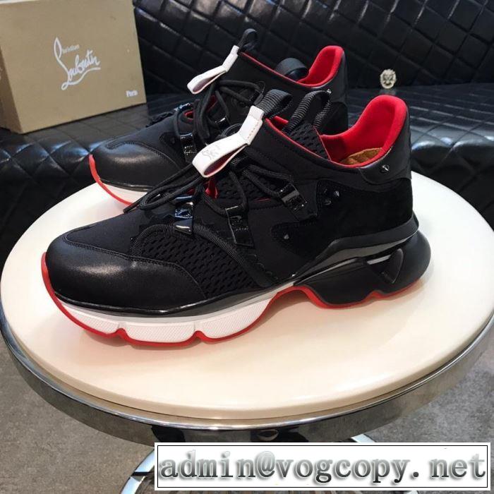 まずは定番！人気アイテム 2019春夏のトレンド新商品 クリスチャンルブタン Christian Louboutin スニーカー、靴 2色可選