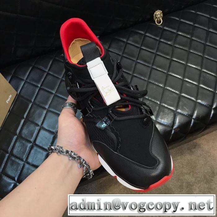 まずは定番！人気アイテム 2019春夏のトレンド新商品 クリスチャンルブタン Christian Louboutin スニーカー、靴 2色可選