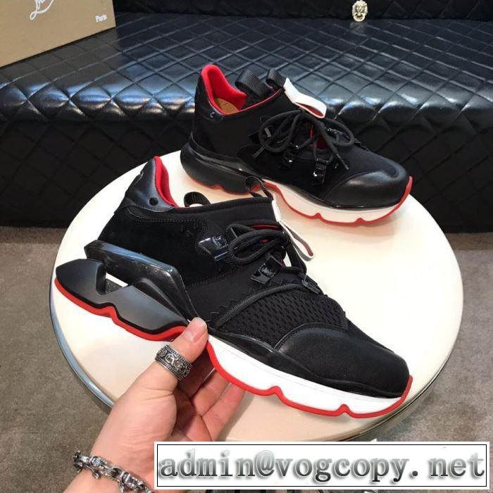 まずは定番！人気アイテム 2019春夏のトレンド新商品 クリスチャンルブタン Christian Louboutin スニーカー、靴 2色可選
