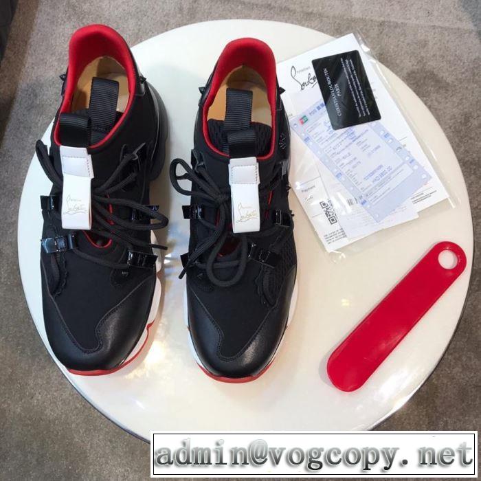 まずは定番！人気アイテム 2019春夏のトレンド新商品 クリスチャンルブタン Christian Louboutin スニーカー、靴 2色可選