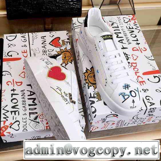 夏らしい季節感 Dolce&Gabbana ドルチェ＆ガッバーナ カジュアルシューズ 2019年夏の一押しファッションアイテム