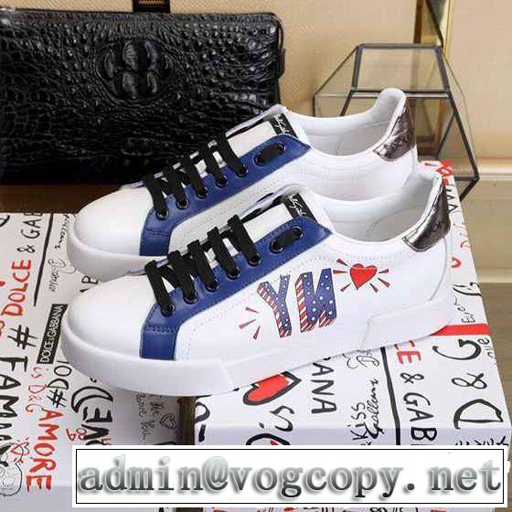 カジュアルシューズ まずは定番！人気アイテム Dolce&Gabbana ドルチェ＆ガッバーナ  2019春夏トレンドアイテム