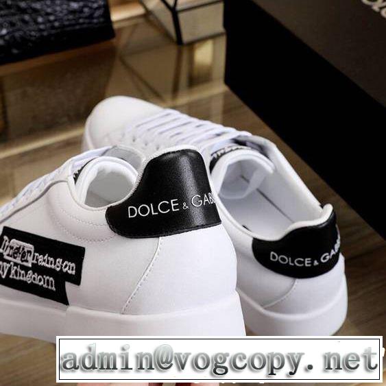 2019年最新ファッション 最新のトレンドブランド人気的 カジュアルシューズ Dolce&Gabbana ドルチェ＆ガッバーナ