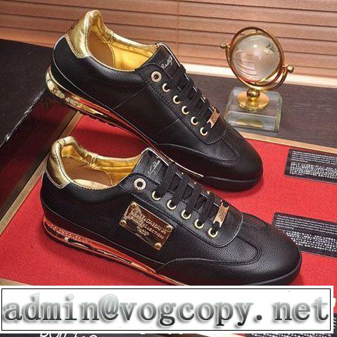 【2019年】夏のファッショ 春夏シンプルファッションでOK！Dolce&Gabbana ドルチェ＆ガッバーナ カジュアルシューズ