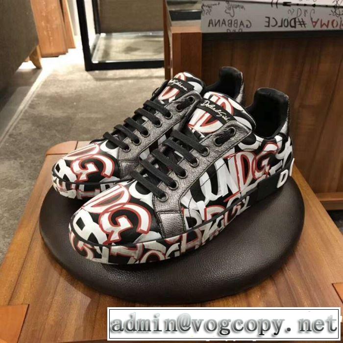 魅力的なカラー使い Dolce&Gabbana ドルチェ＆ガッバーナ カジュアルシューズ 2019春夏のトレンド新商品