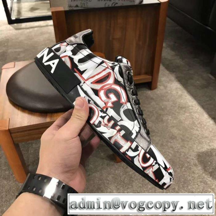 魅力的なカラー使い Dolce&Gabbana ドルチェ＆ガッバーナ カジュアルシューズ 2019春夏のトレンド新商品