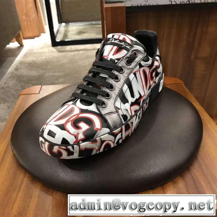魅力的なカラー使い Dolce&Gabbana ドルチェ＆ガッバーナ カジュアルシューズ 2019春夏のトレンド新商品