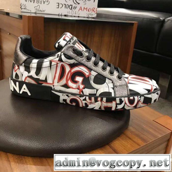 魅力的なカラー使い Dolce&Gabbana ドルチェ＆ガッバーナ カジュアルシューズ 2019春夏のトレンド新商品