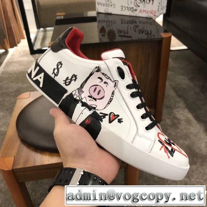 Dolce&Gabbana ドルチェ＆ガッバーナ カジュアルシューズ 今流行りの最新コレクション 2019春夏は人気定番
