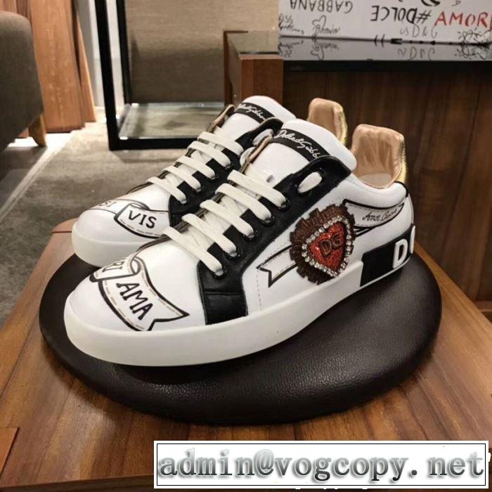 最も目立ったブランド新品 2019春夏トレンドアイテム Dolce&Gabbana ドルチェ＆ガッバーナ カジュアルシューズ