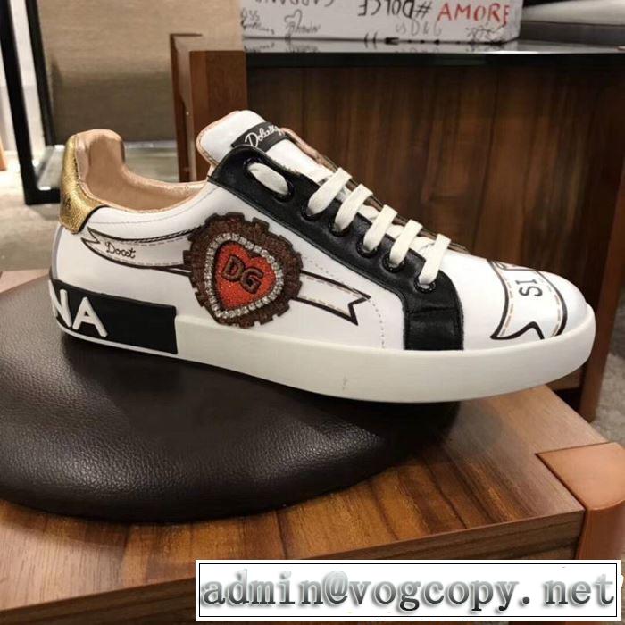 最も目立ったブランド新品 2019春夏トレンドアイテム Dolce&Gabbana ドルチェ＆ガッバーナ カジュアルシューズ