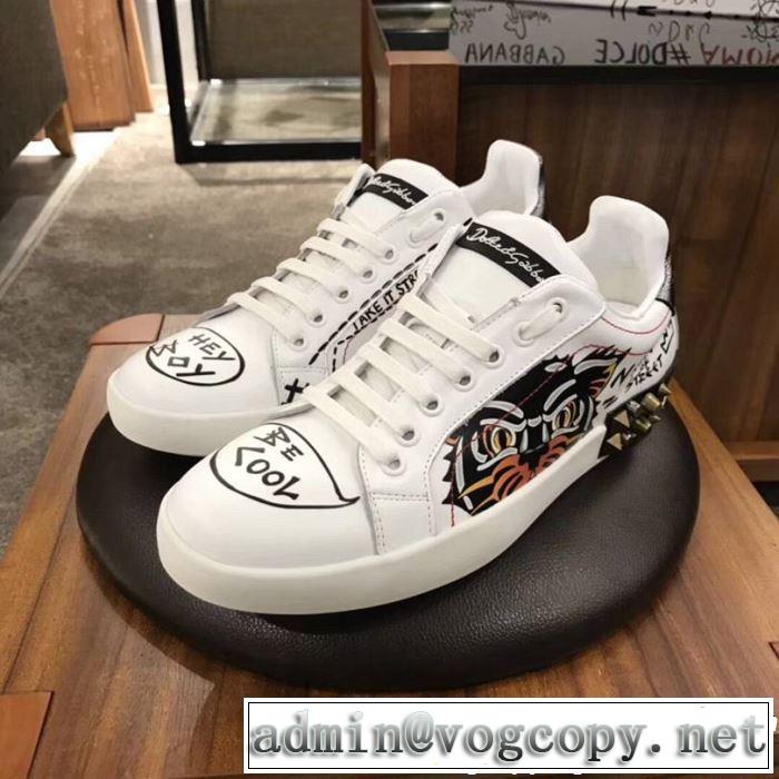 カジュアルシューズ  まずは定番！人気アイテム 2019春夏の大注目トレンド Dolce&Gabbana ドルチェ＆ガッバーナ