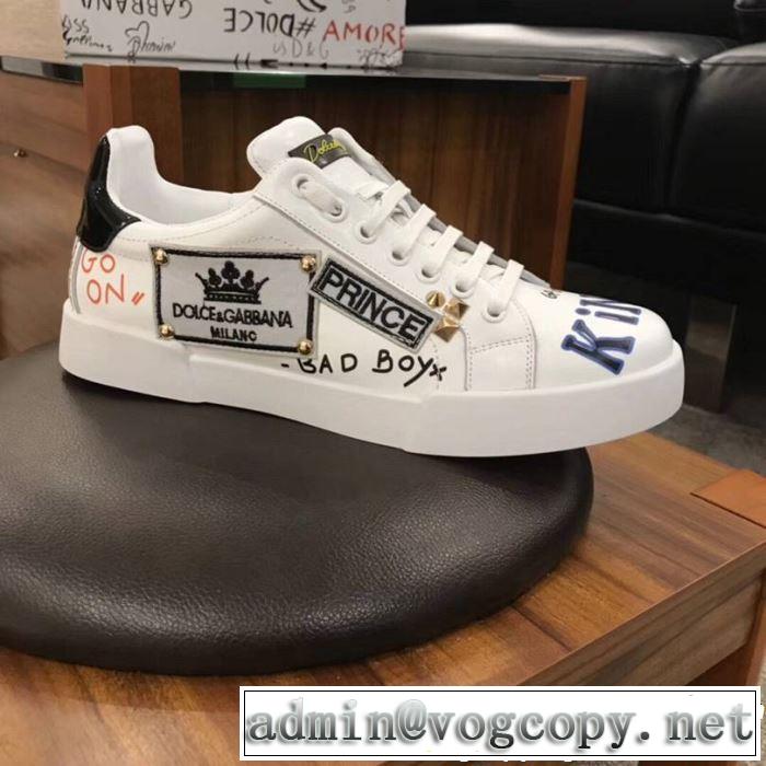 目を引く春夏トップス Dolce&Gabbana ドルチェ＆ガッバーナ カジュアルシューズ 2019春夏も引き続きトレンド