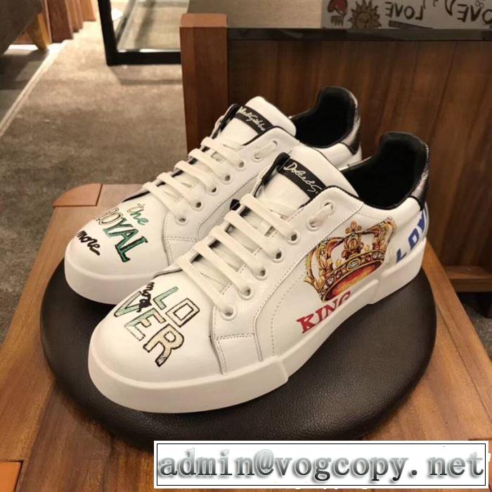 カジュアルシューズ 今季トレンドの限定アイテム 2019年の春夏に着たい Dolce&Gabbana ドルチェ＆ガッバーナ