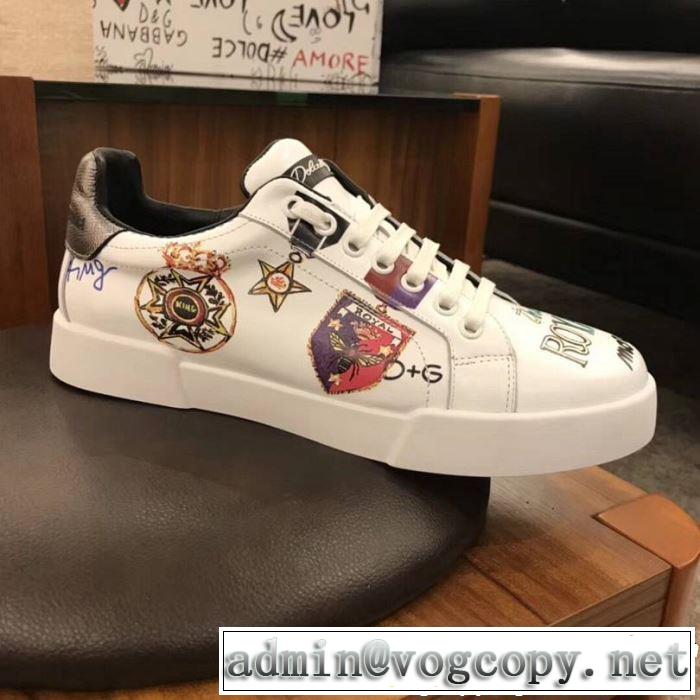 カジュアルシューズ 今季トレンドの限定アイテム 2019年の春夏に着たい Dolce&Gabbana ドルチェ＆ガッバーナ