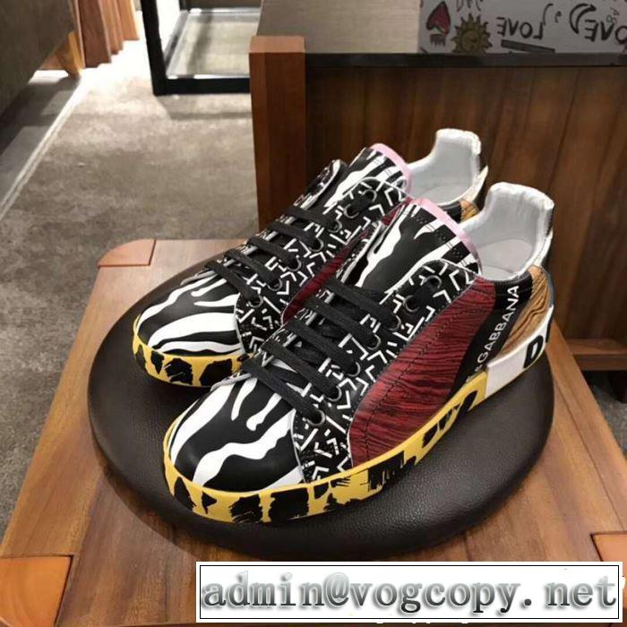 春夏の流行り2019新品 Dolce&Gabbana ドルチェ＆ガッバーナ カジュアルシューズ 今流行のストリート上品