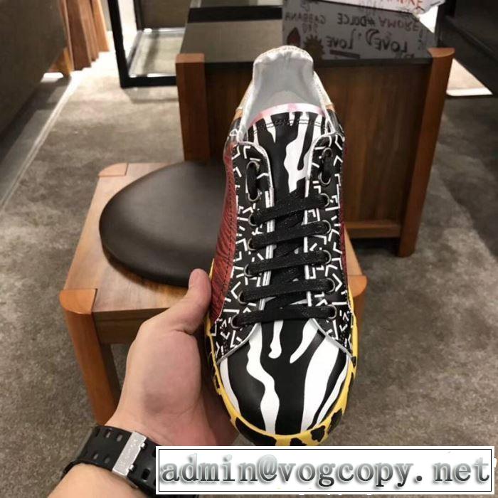 春夏の流行り2019新品 Dolce&Gabbana ドルチェ＆ガッバーナ カジュアルシューズ 今流行のストリート上品