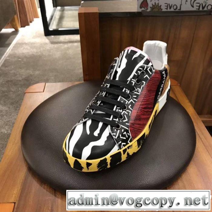 春夏の流行り2019新品 Dolce&Gabbana ドルチェ＆ガッバーナ カジュアルシューズ 今流行のストリート上品