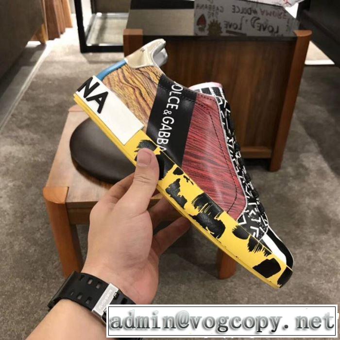 春夏の流行り2019新品 Dolce&Gabbana ドルチェ＆ガッバーナ カジュアルシューズ 今流行のストリート上品