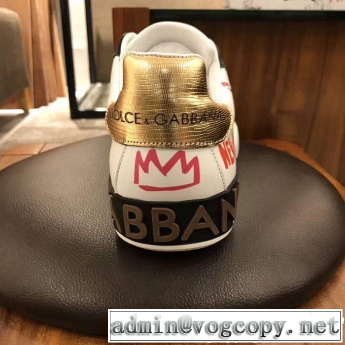 2019春夏は人気定番 Dolce&Gabbana ドルチェ＆ガッバーナ カジュアルシューズ 人気ストリートブランド新品