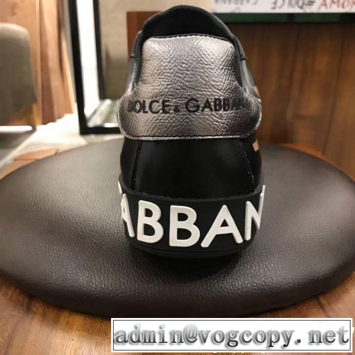 すっきりした印象に 《2019年》今、注目のストリート Dolce&Gabbana ドルチェ＆ガッバーナ カジュアルシューズ