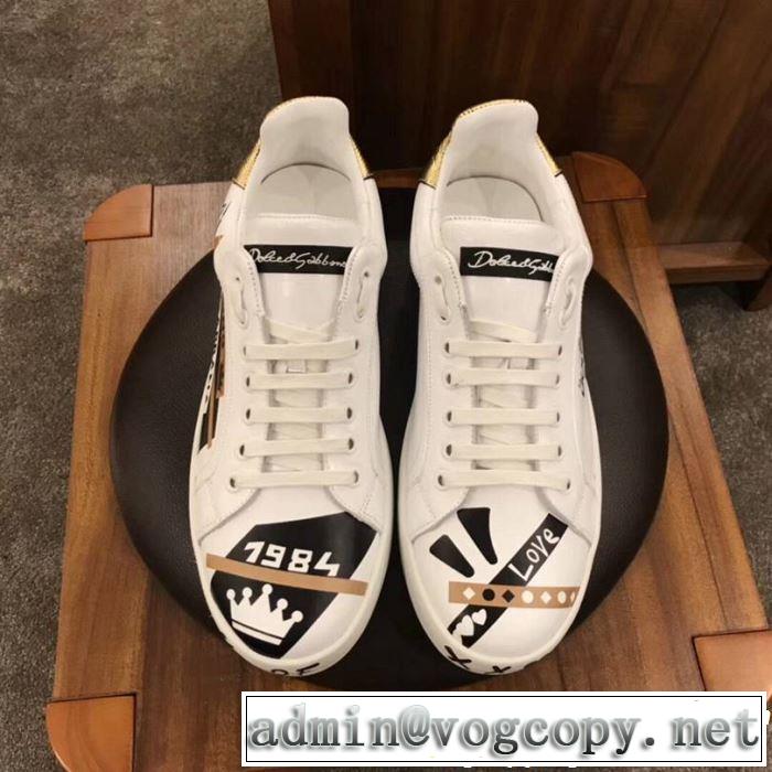 カジュアルシューズ Dolce&Gabbana ドルチェ＆ガッバーナ さわやか夏スタイル新品 2019春夏人気トレンドアイテム