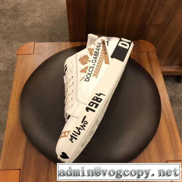 カジュアルシューズ Dolce&Gabbana ドルチェ＆ガッバーナ さわやか夏スタイル新品 2019春夏人気トレンドアイテム