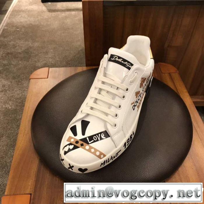 カジュアルシューズ Dolce&Gabbana ドルチェ＆ガッバーナ さわやか夏スタイル新品 2019春夏人気トレンドアイテム