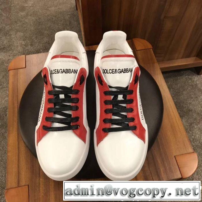 高級感が好評です 2019春夏のトレンド新商品 Dolce&Gabbana ドルチェ＆ガッバーナ カジュアルシューズ