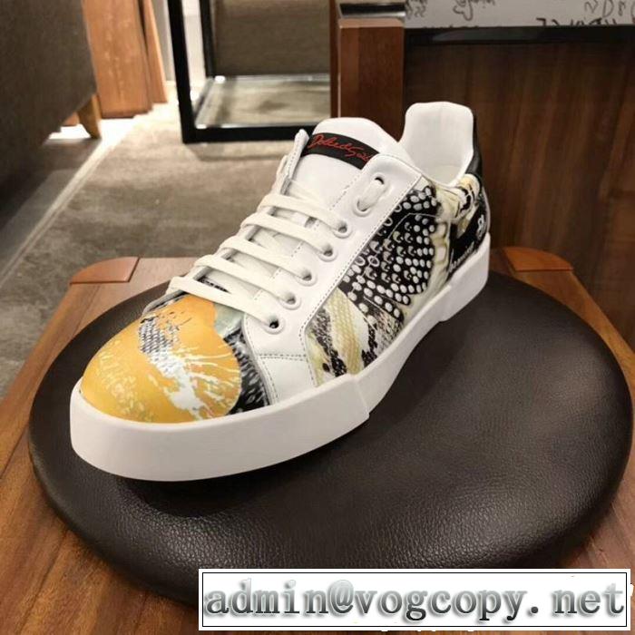 【2019春夏】最新コレクション Dolce&Gabbana ドルチェ＆ガッバーナ カジュアルシューズ クラシカルな雰囲気