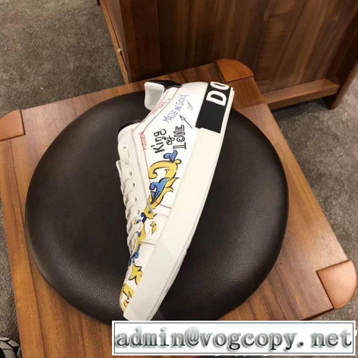 カジュアルシューズ 2019夏ファション新品  まずは定番！人気アイテム Dolce&Gabbana ドルチェ＆ガッバーナ