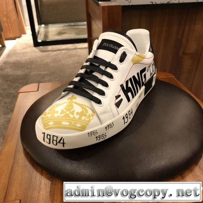2019SSのトレンド商品 爽やかカジュアル人気 Dolce&Gabbana ドルチェ＆ガッバーナ カジュアルシューズ