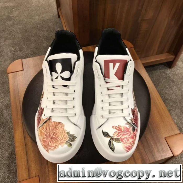 鮮度アップブランド最新 Dolce&Gabbana ドルチェ＆ガッバーナ カジュアルシューズ 《2019年》今、注目のストリート