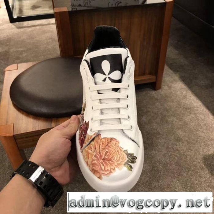 鮮度アップブランド最新 Dolce&Gabbana ドルチェ＆ガッバーナ カジュアルシューズ 《2019年》今、注目のストリート