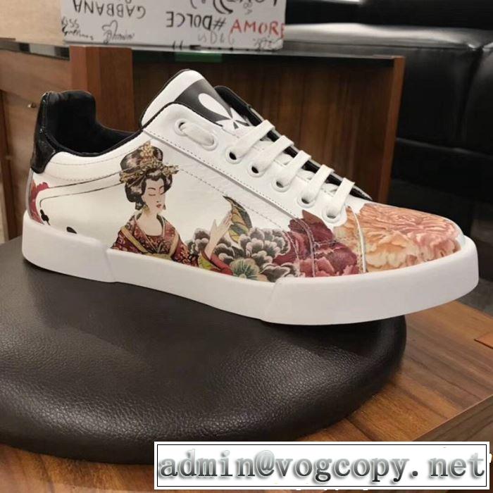 鮮度アップブランド最新 Dolce&Gabbana ドルチェ＆ガッバーナ カジュアルシューズ 《2019年》今、注目のストリート