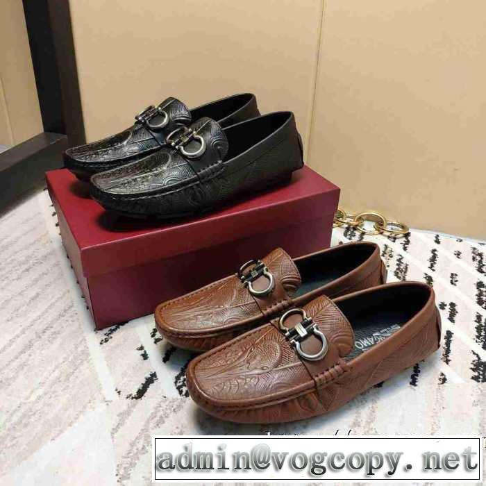 さわやかに新品おすすめ サルヴァトーレフェラガモ FERRAGAMO2019秋冬トレンドアイテム  ローファー 今年注目な新品セール