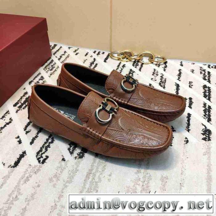 さわやかに新品おすすめ サルヴァトーレフェラガモ FERRAGAMO2019秋冬トレンドアイテム  ローファー 今年注目な新品セール