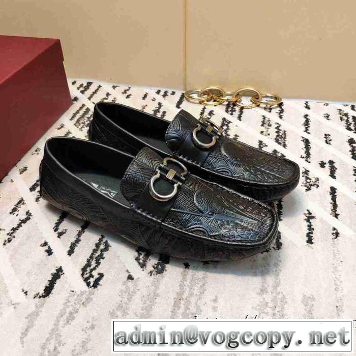 さわやかに新品おすすめ サルヴァトーレフェラガモ FERRAGAMO2019秋冬トレンドアイテム  ローファー 今年注目な新品セール