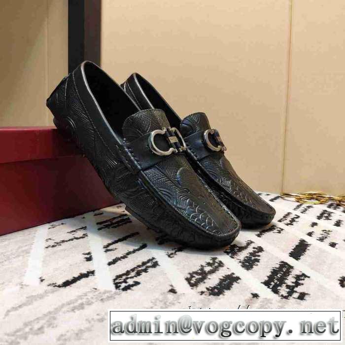 さわやかに新品おすすめ サルヴァトーレフェラガモ FERRAGAMO2019秋冬トレンドアイテム  ローファー 今年注目な新品セール