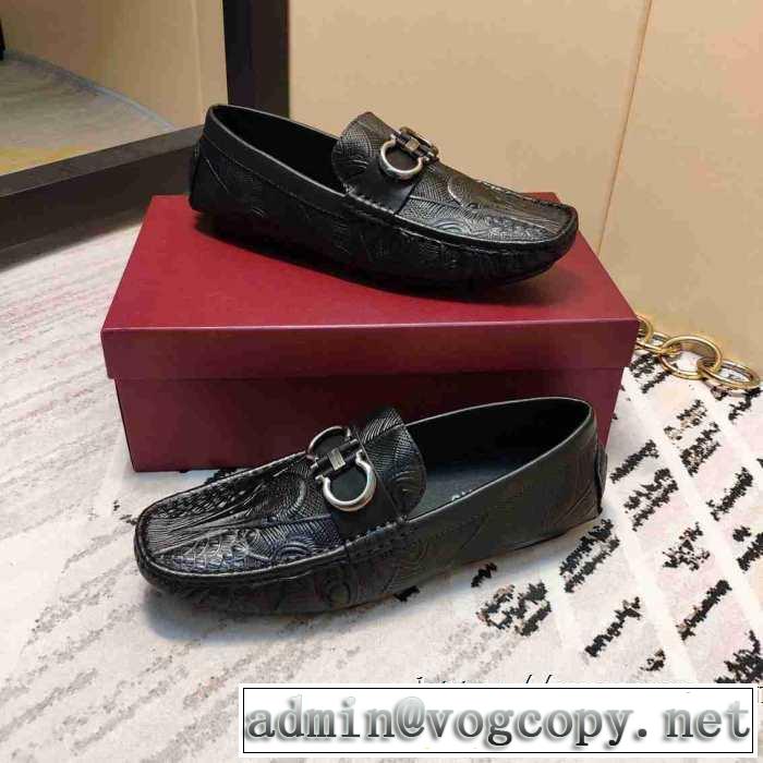 さわやかに新品おすすめ サルヴァトーレフェラガモ FERRAGAMO2019秋冬トレンドアイテム  ローファー 今年注目な新品セール